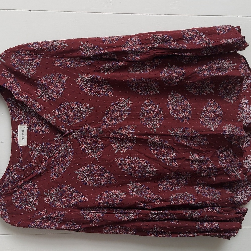 The Nines boutique blouse women's medium